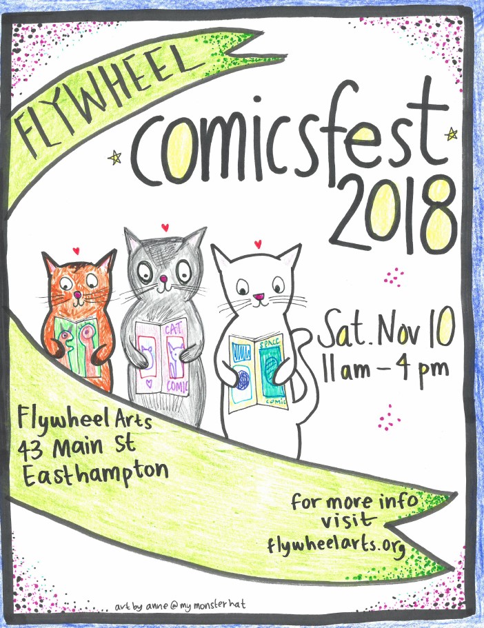 2018 Flywheel Comics Fest Flyer